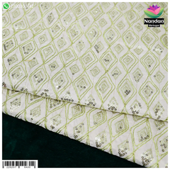 Zari Choras Vastra - White