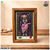Chitra ji Swaroop - Postcard Size With Gold Work