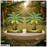 Digital Cutout Banana Tree - Size 3