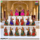 Digital Cutout Sakhi Combo - Size 1