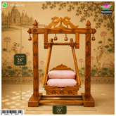 Wooden Hindola Square - No.4