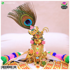 Meenakari Satrangi Holi Shringar