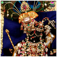 Janmashtami Special Makrakrit kundal - Milma