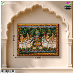 Hand-Painted Gopashtami Pichwai