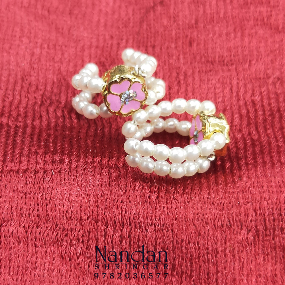Gulabi Firoza meenakari kada (reversable) - nandanshringar