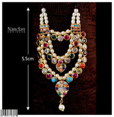 Navrang haar with mani traval