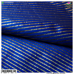 Taas Zari Vastra - Blue (Neela)