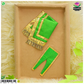 Satin Chira Odni - Green