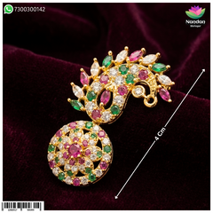 Big Size Shishfool - Manek (Silver)