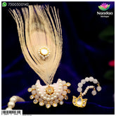 Safed Mor Chandrika + Shishfool - Silver