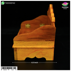 Wooden Sinhasan - Folding (7.5 Inch )