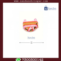 Chhajedar Zari Paag - Medium Various Colors (Pack of 10) - nandanshringar