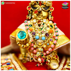 Diwali Special Navratan haar