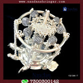 Fine silver Antique Chak Dol by Utsav Arts featuring intricate designs and traditional craftsmanship.