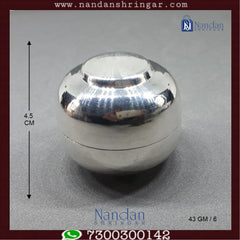 Banta Ji Fine Silver No. 3 from Utsav Arts, showcasing intricate craftsmanship and elegant design details.