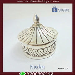 Antique Banta Ji in fine silver by Utsav Arts, showcasing intricate detailing and traditional craftsmanship.