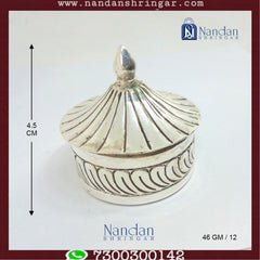 Antique Banta Ji in fine silver by Utsav Arts, showcasing intricate details and traditional craftsmanship.