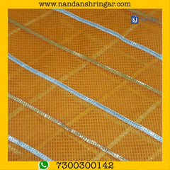 Janmashtami Special Premium Doriya Vastra - Two Line - nandanshringar