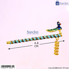 Meenakari Bansuri Chadi (Silver)