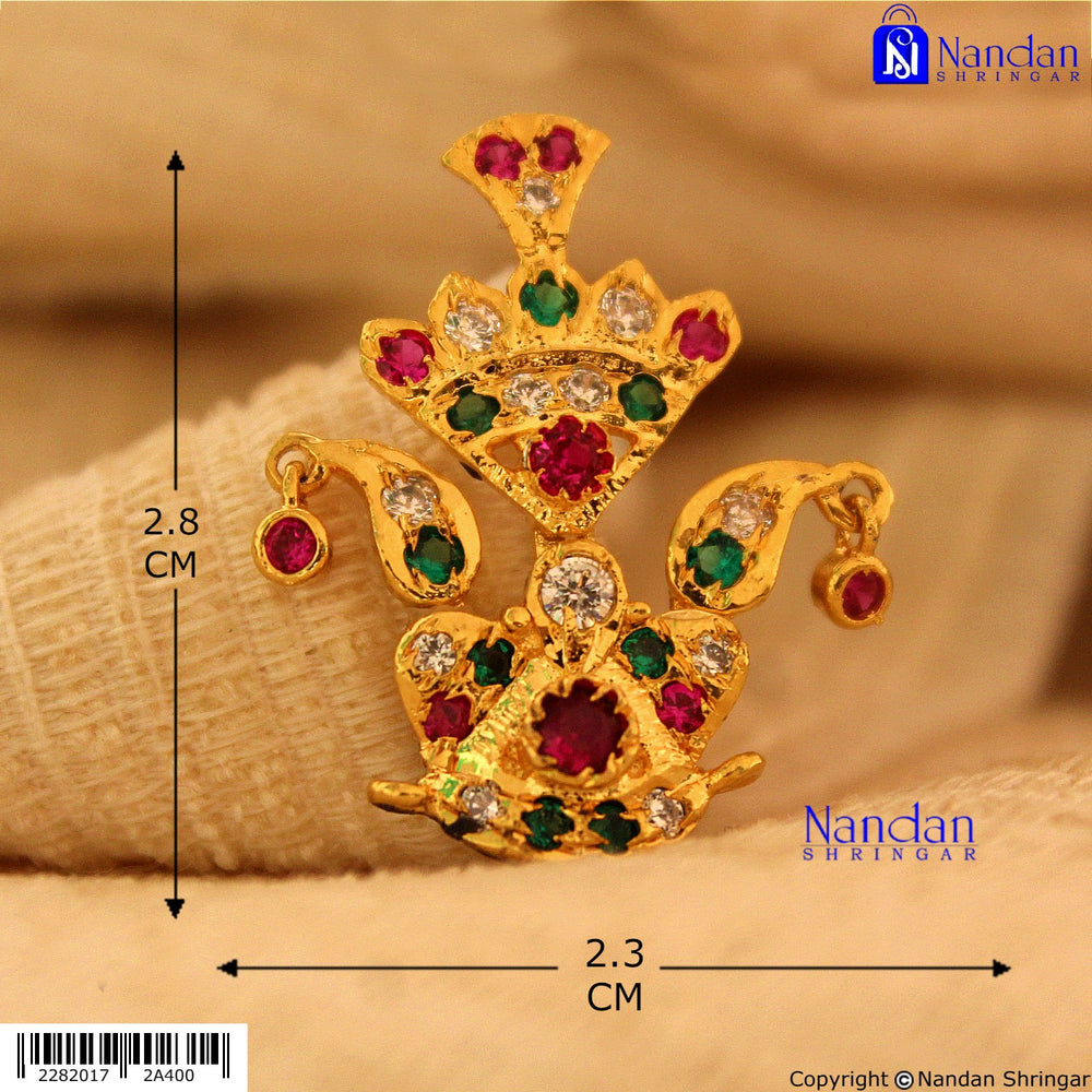 Tipara Folding Silver Nandan Shringar 4-in-1 jewelry set featuring intricate designs and traditional craftsmanship.