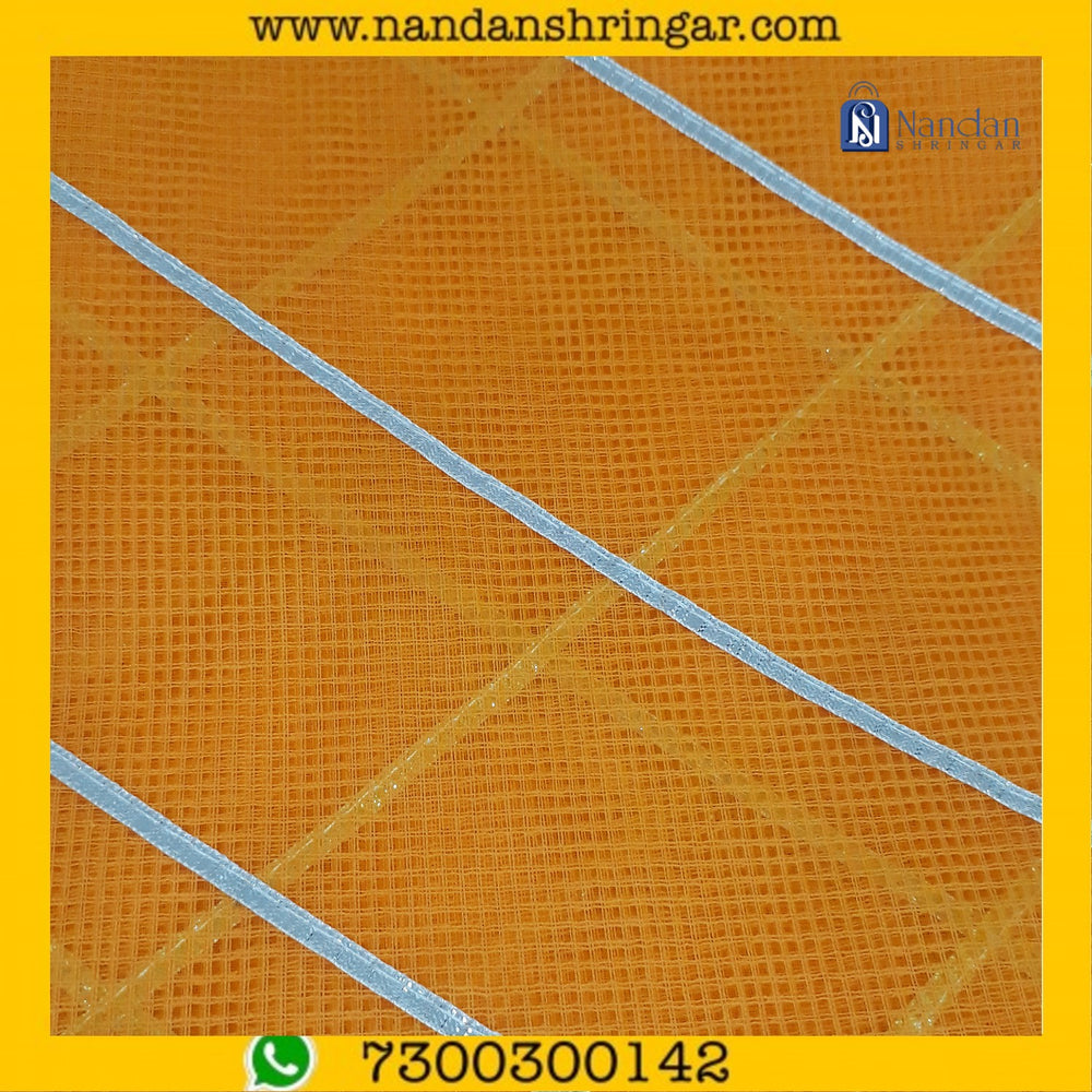 Janmashtami Special Premium Doriya Vastra - One Line - nandanshringar