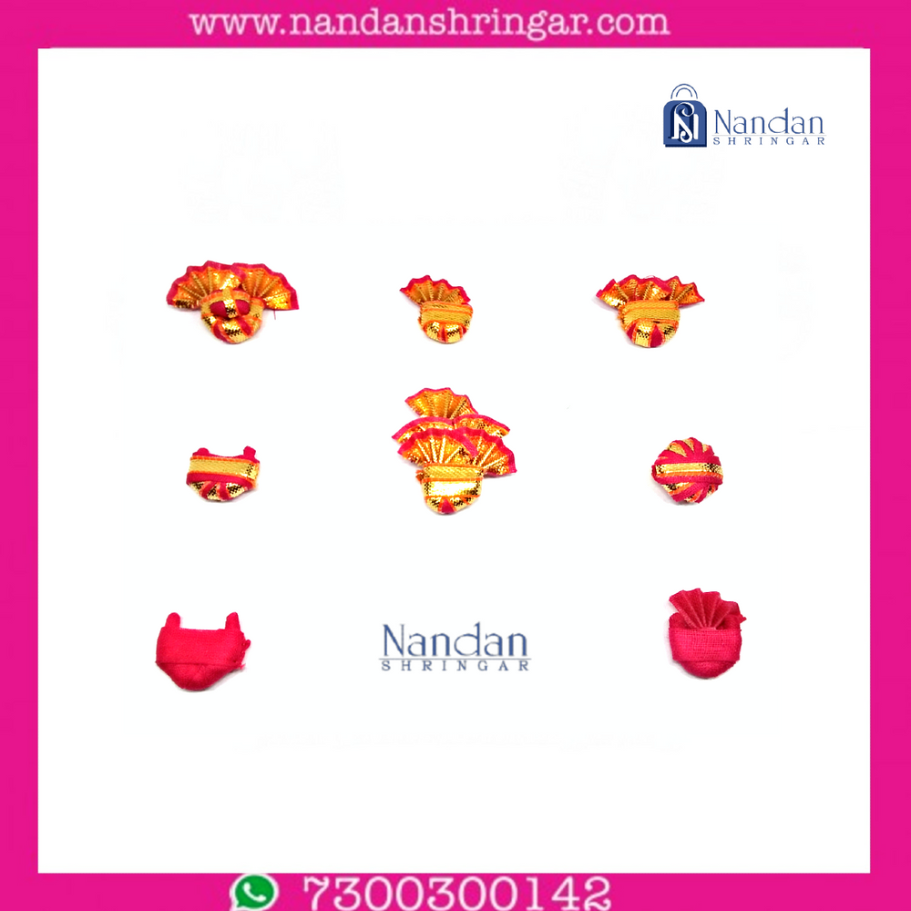 Paag Set Small - Magenta (Pack of 8) - nandanshringar