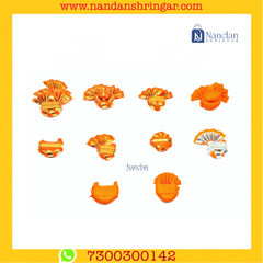 Paag Set Small - Orange (Pack of 10) - nandanshringar