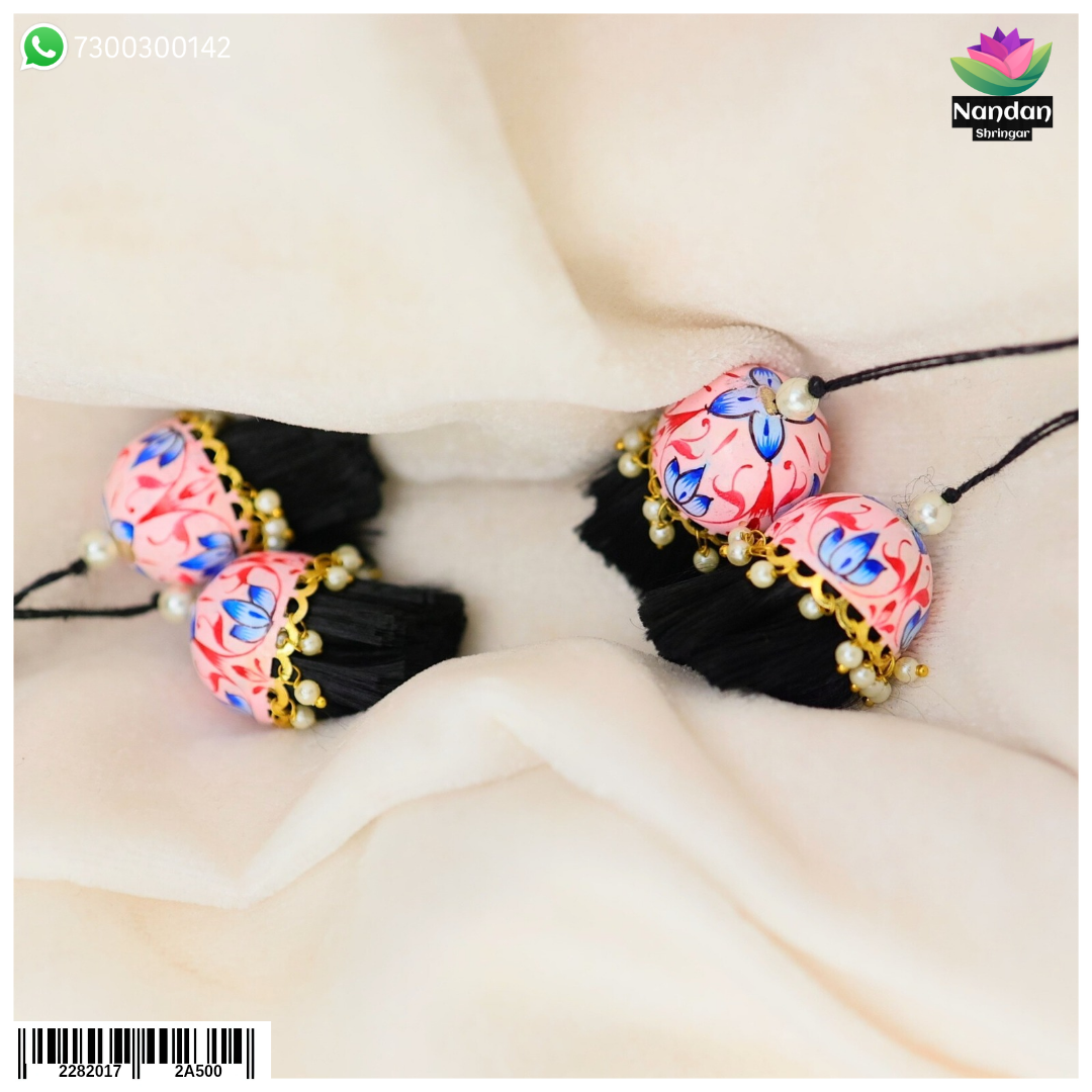 Meenakari Jaba - Gulabi
