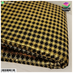 Choras Zari Chap Vastra - Black