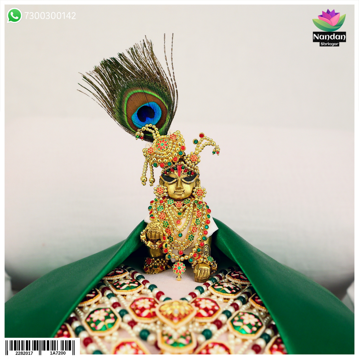 Vasant Panchami Ko Shringar - (Meenakari)