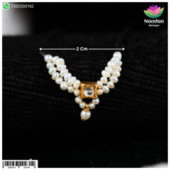 Jadaau Real Pearl Gop Mala