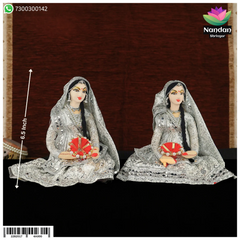 Cloth Gopi Set One Pair - 6 Inch