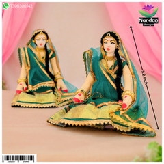 Cloth Gopi Set One Pair - 5 Inch