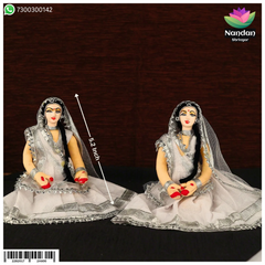 Cloth Gopi Set One Pair - 5 Inch