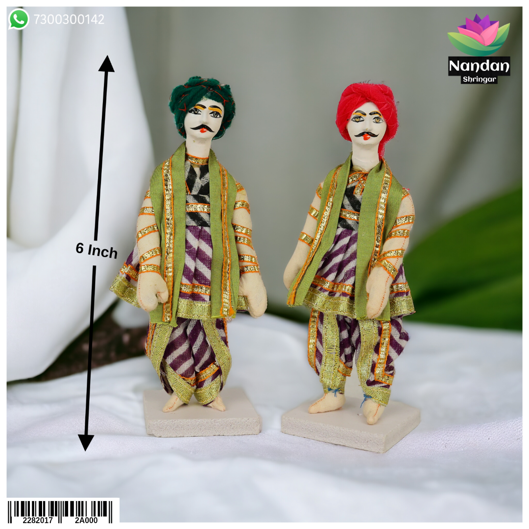 Cloth Gop Set One Pair - 6 Inch
