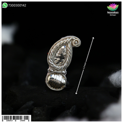 Ruperi Zari Shishfool - (Silver)