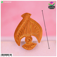 Chandan Mukut - Size 2 For 2 To 3 No. Swaroop