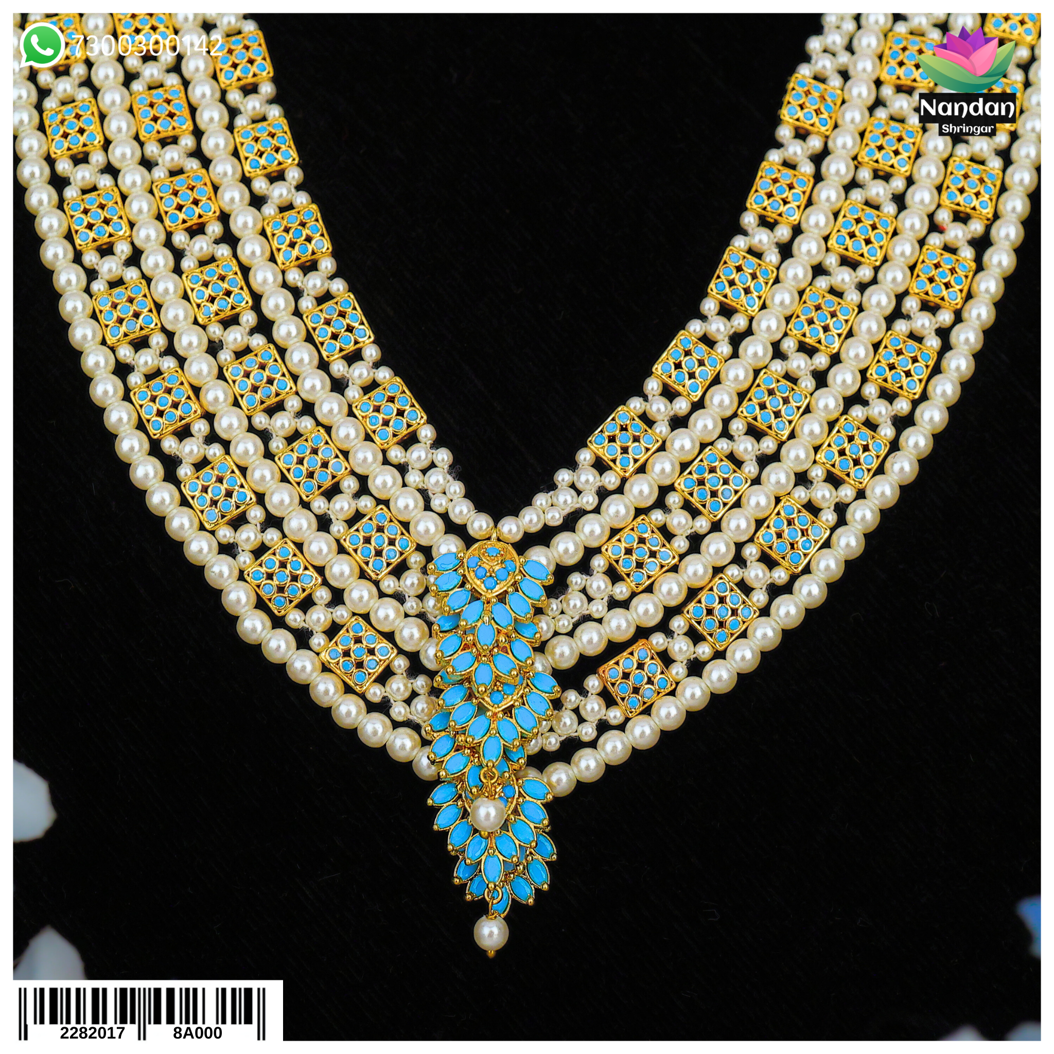 Firoja Gaadi Shringar – American Diamond