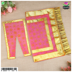 Navratri Chapa Chira Odhni - Pink