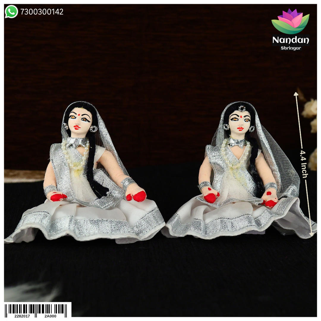 Cloth Gopi Set One Pair - 4 Inch