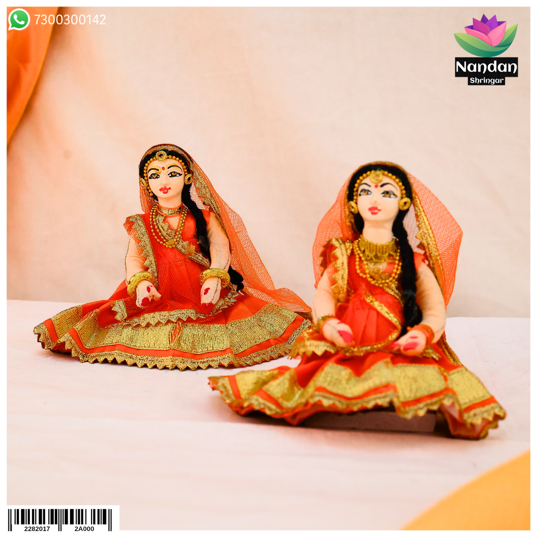 Cloth Gopi Set One Pair - 4 Inch