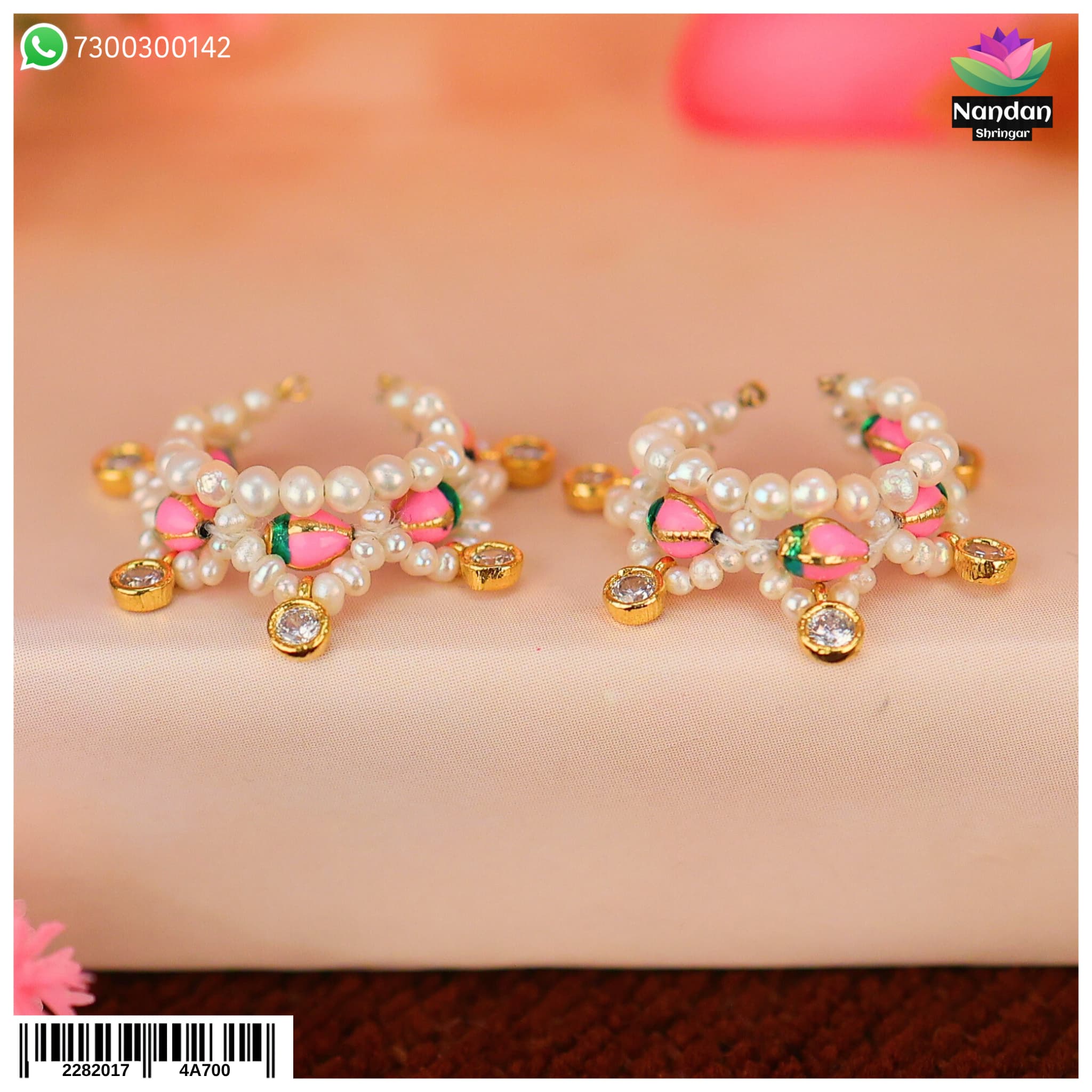 Kamal kali Shringar - With Real Pearl