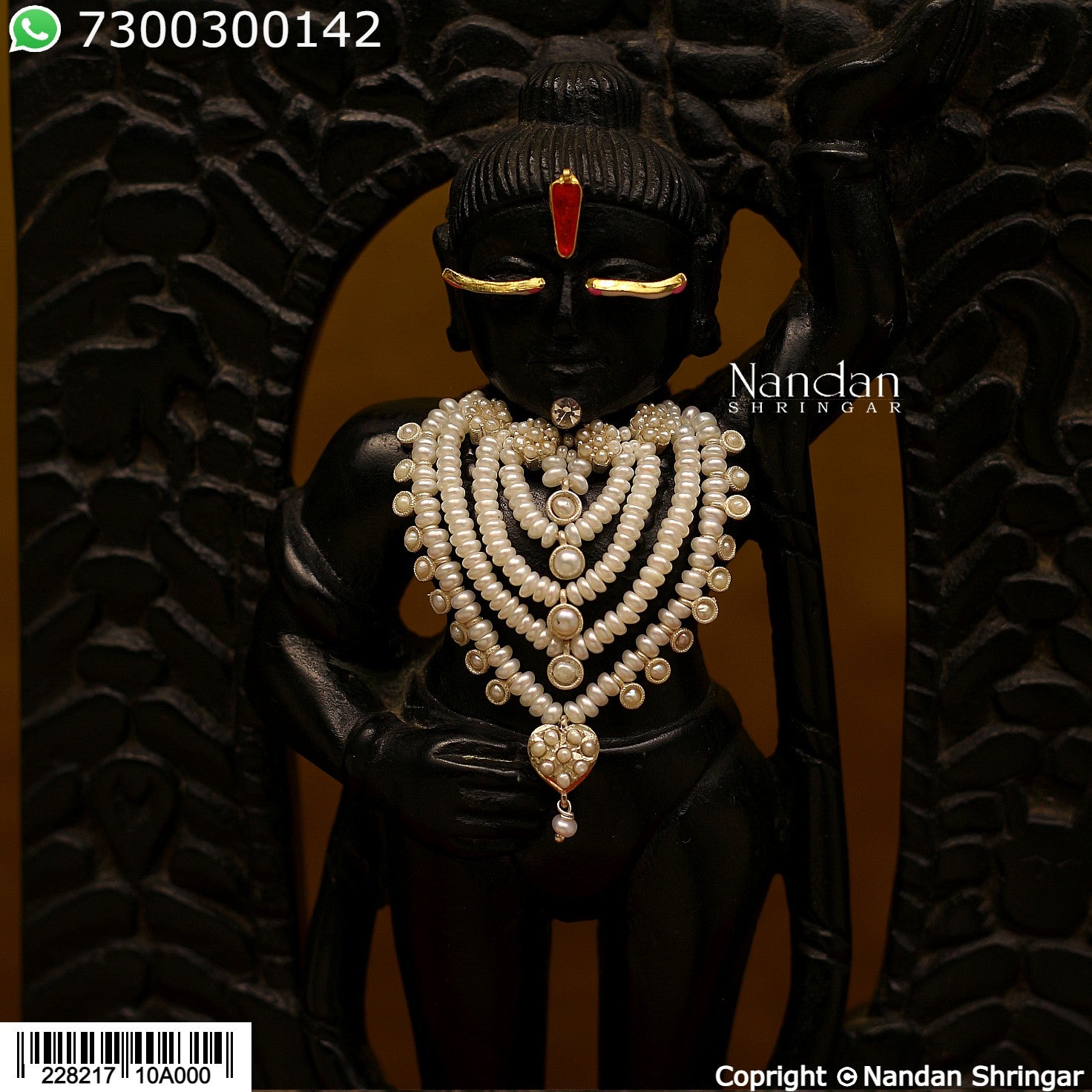 Real Pearl Haar - (Silver)