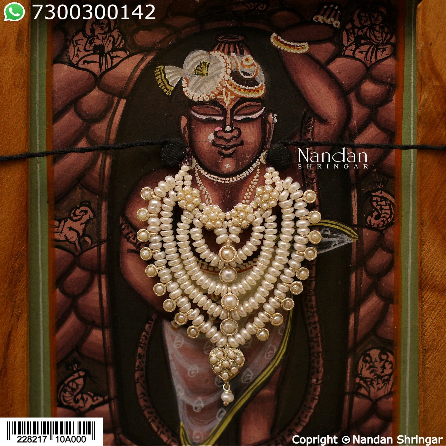 Real Pearl Haar - (Silver)
