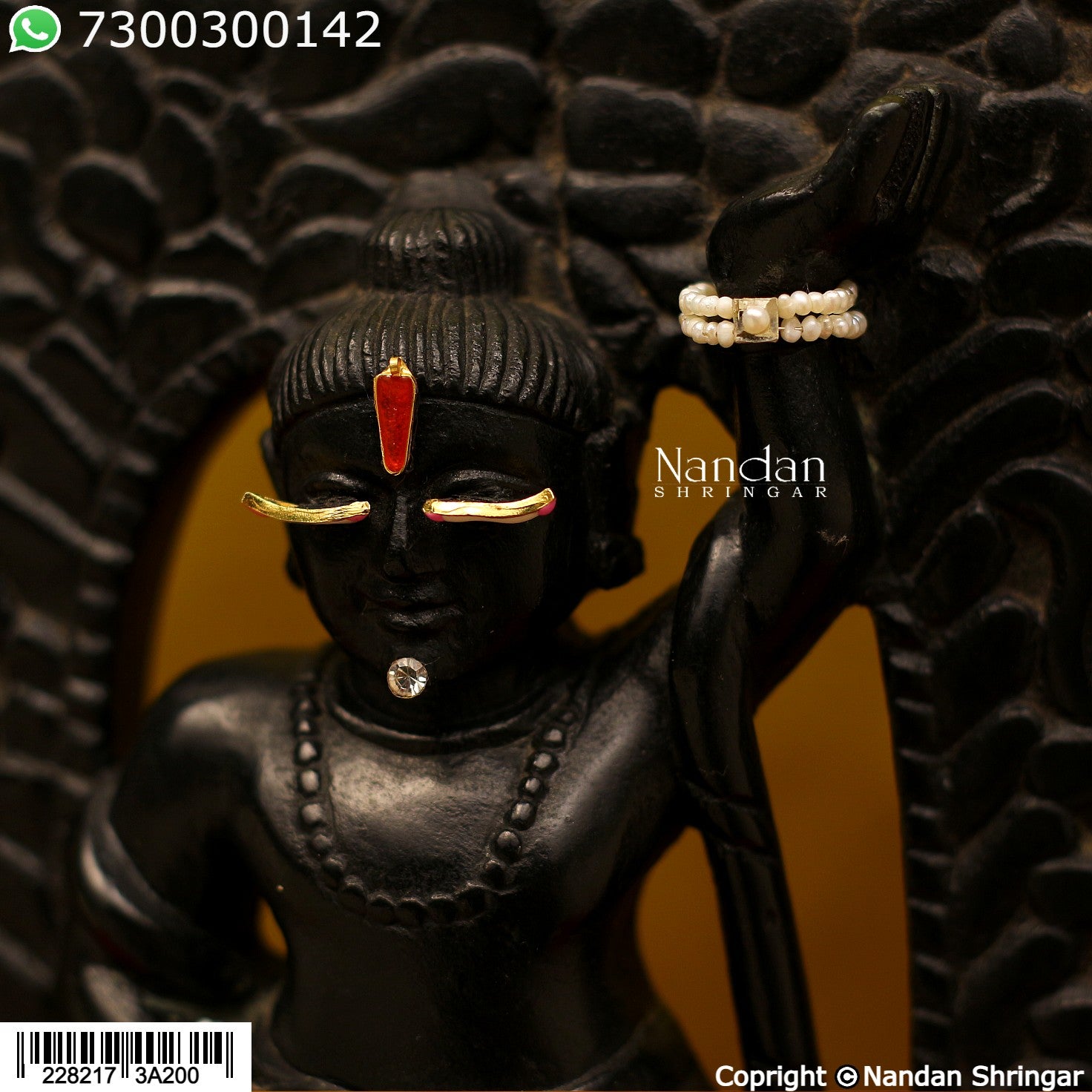 Real Pearl Kada  (Silver)