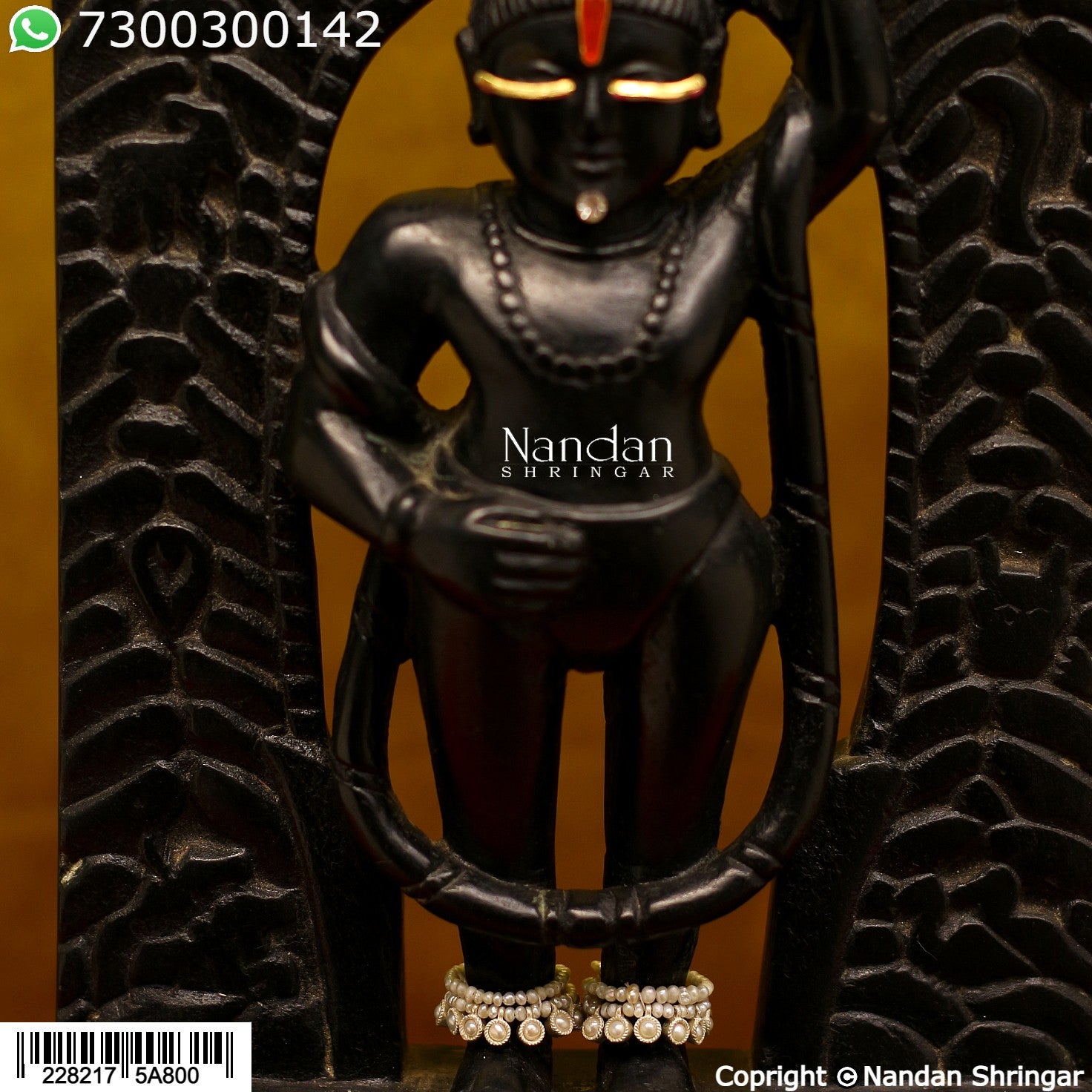 Real Pearl Nupur - (Silver)