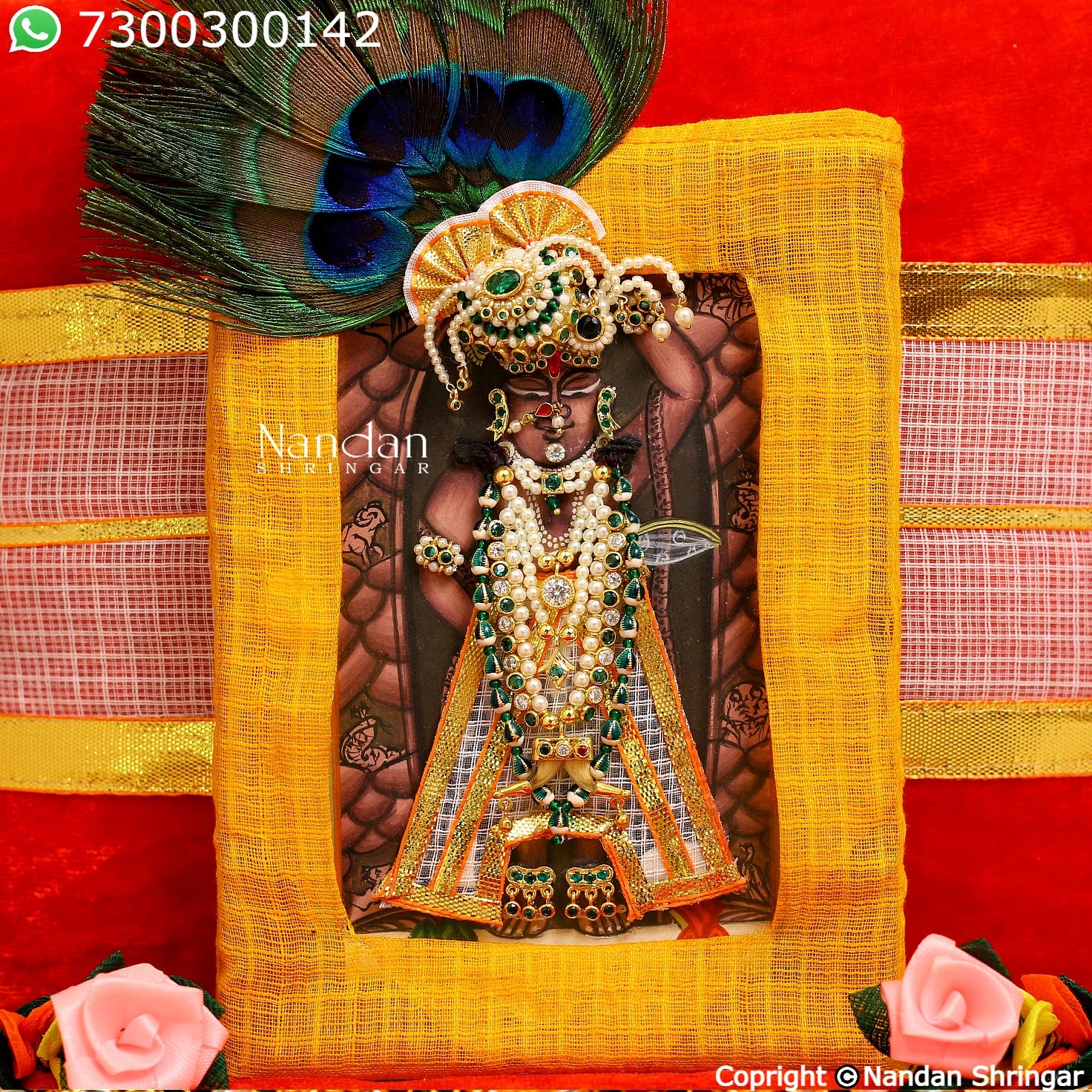Kulhe Jod with Shishfool - Silver (Rath Yatra Special)