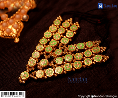 Meenakari Mala Reversibl - Blue Green