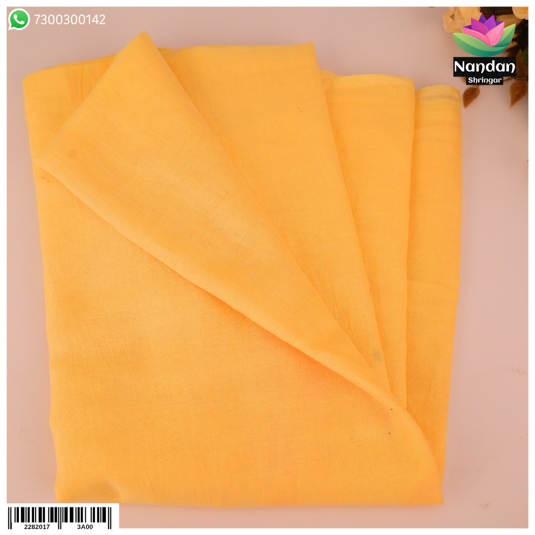 Malmal Vastra - Yellow (Chandani)