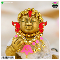 Meenakari Matasyakrit Kundal - White (Silver)